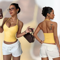 Crop top largo