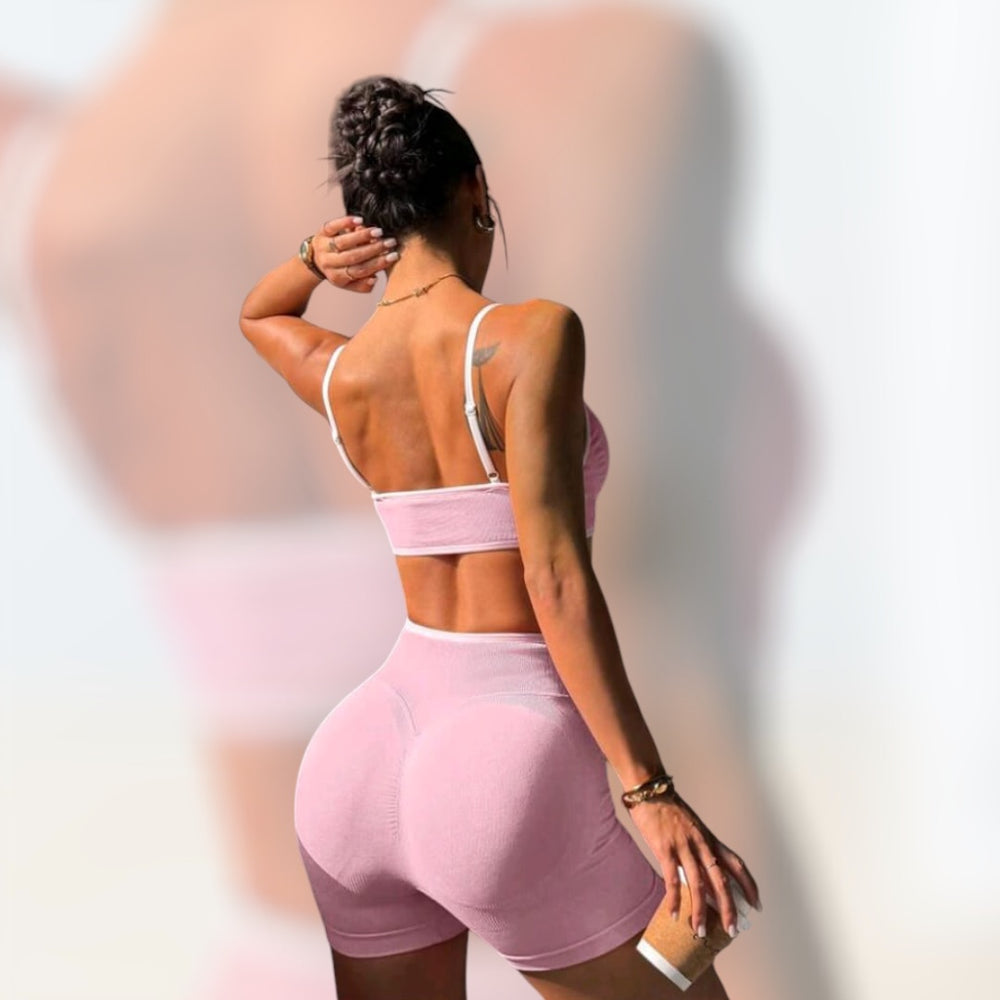 Set Rosa cinturon