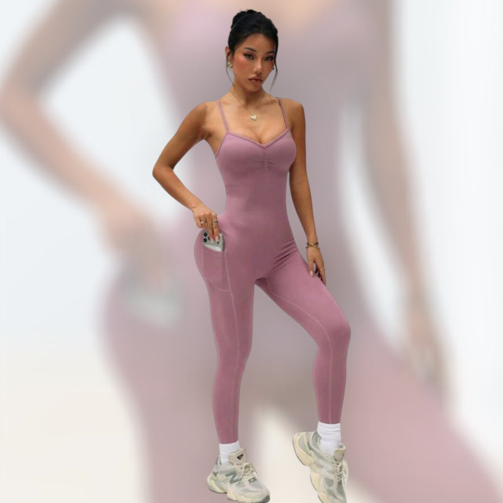 Enterizo palo de rosa
