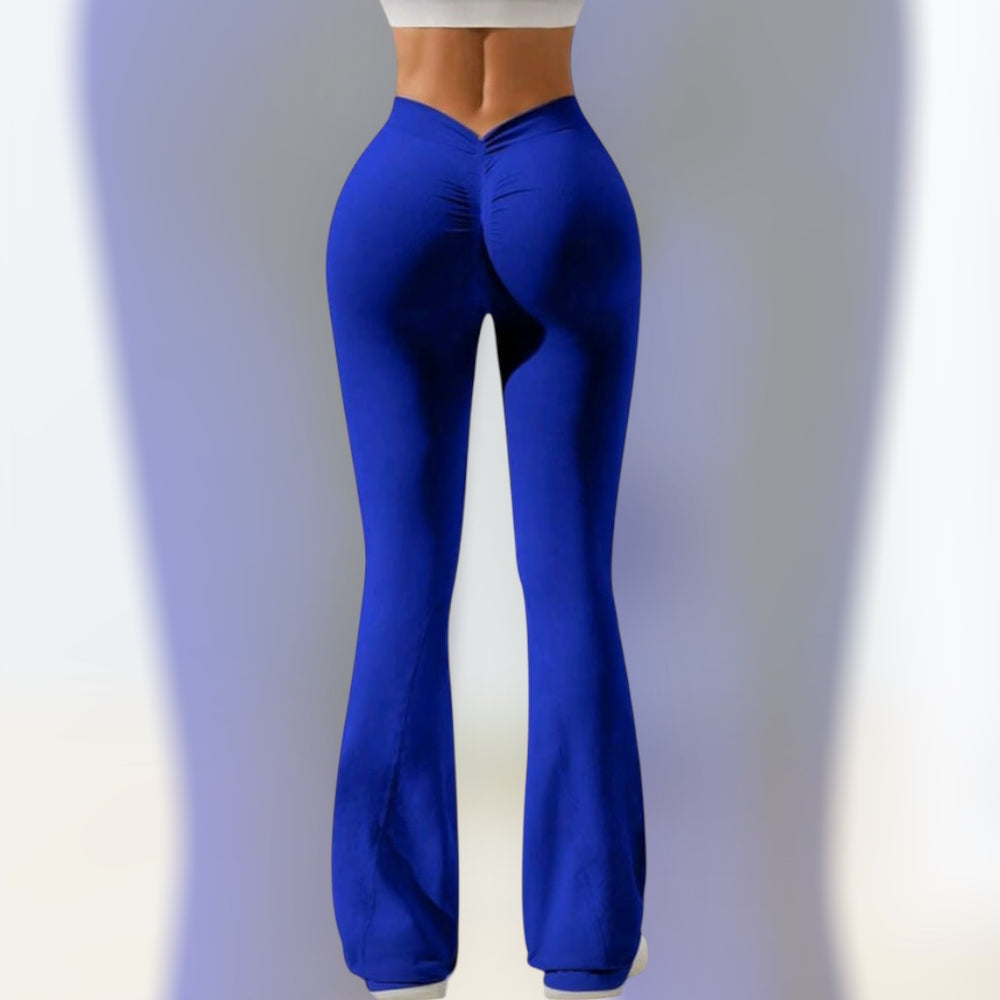 Leggins corte V bota campana