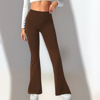 Leggins corte V bota campana