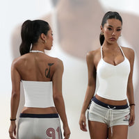 Crop top largo