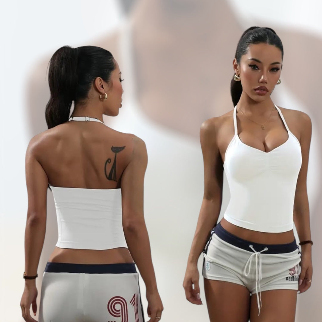 Crop top largo