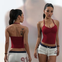 Crop top largo