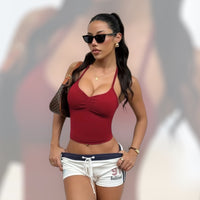 Crop top largo