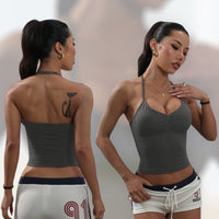 Crop top largo