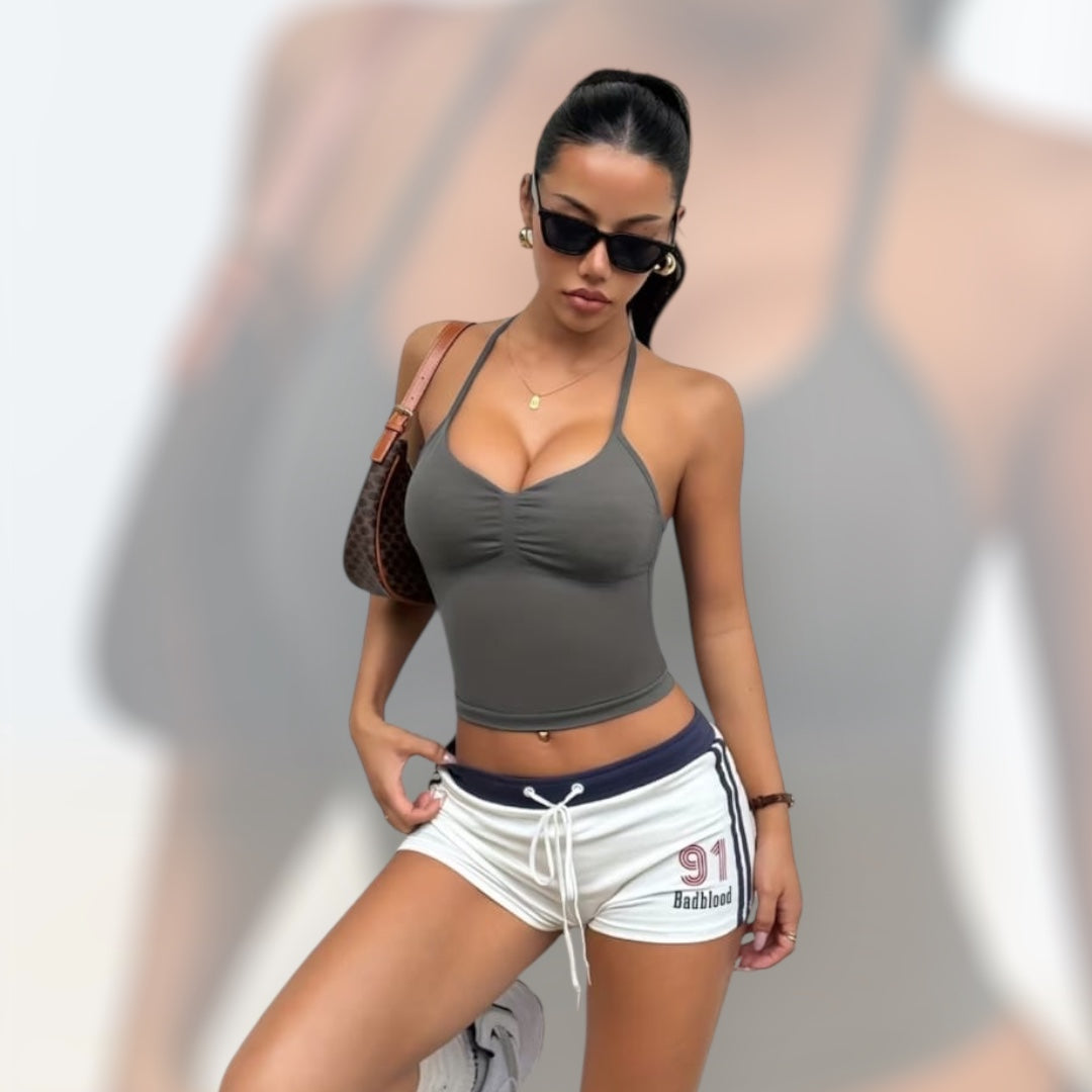 Crop top largo