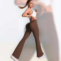 Leggins corte V bota campana