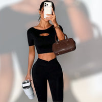 Set blusa con abertura