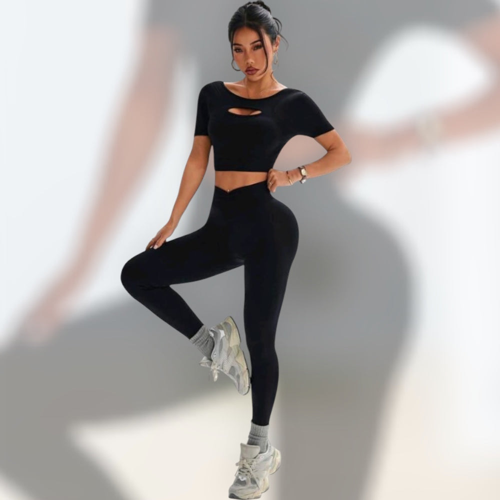 Set blusa con abertura