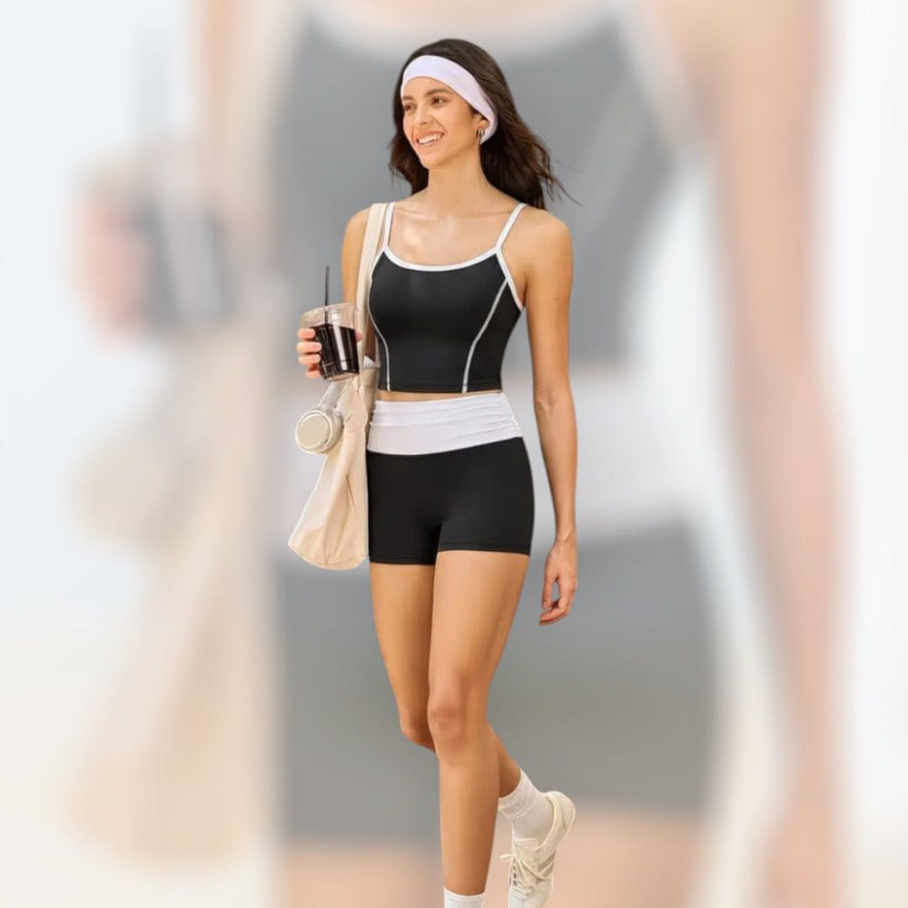 Set corto fajon blanco
